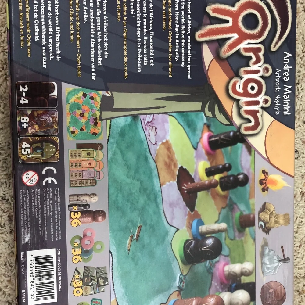 Origin‎ board game